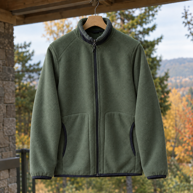 Sullivan Fleece Jacket - Military Green