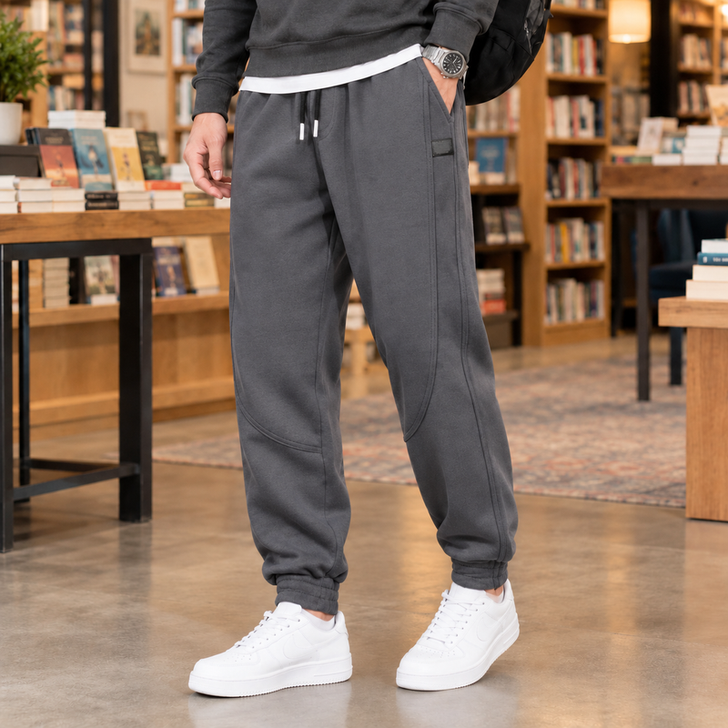 Marco Relaxed Joggers - Dark Gray