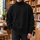 Marcel Turtleneck Sweater - Black