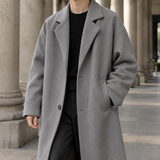 Harlan Relaxed Overcoat - Gray