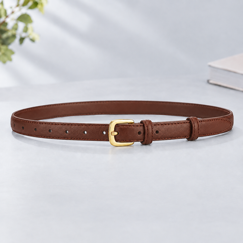 Gravina Slim Belt - Brown