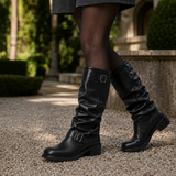 Padova Biker Boots - Black