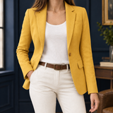 Talia-Eve Tailored Blazer - Yellow