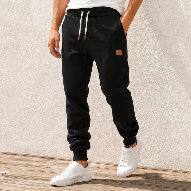 Austin Relaxed Joggers - Black