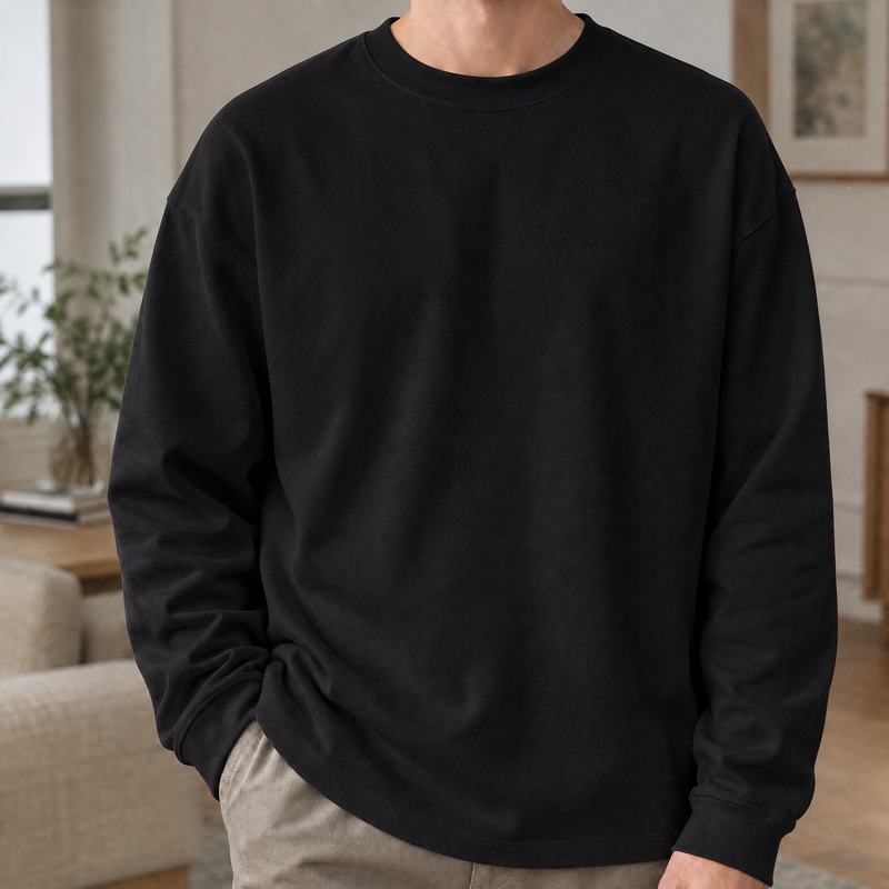 Mason Crew Neck T-Shirt - T- -black