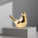 Dorian Sculptural Bird Ornament - Gold
