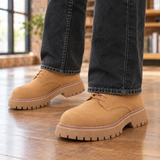 Monreale Chunky Derby Shoes - Tan