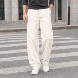 Mason Wide Leg Pants - White