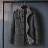 Austin Leather Jacket - Gray