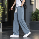 Alastair Straight Leg Pants - Blue Gray