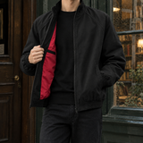 Wilder Pilot Jacket - Black-red