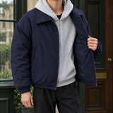 Hudson Padded Jacket - Navy Blue