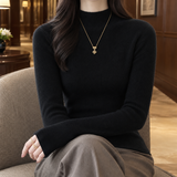 Brigitte-Marie Cashmere Sweater - Black