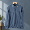 Lapel Blue Gray
