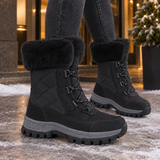Nervesa-Lucca Fleece-Lined Boots - Black