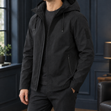 Dario Hooded Jacket - Black