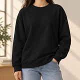 Mason Relaxed Sweatshirt - Black