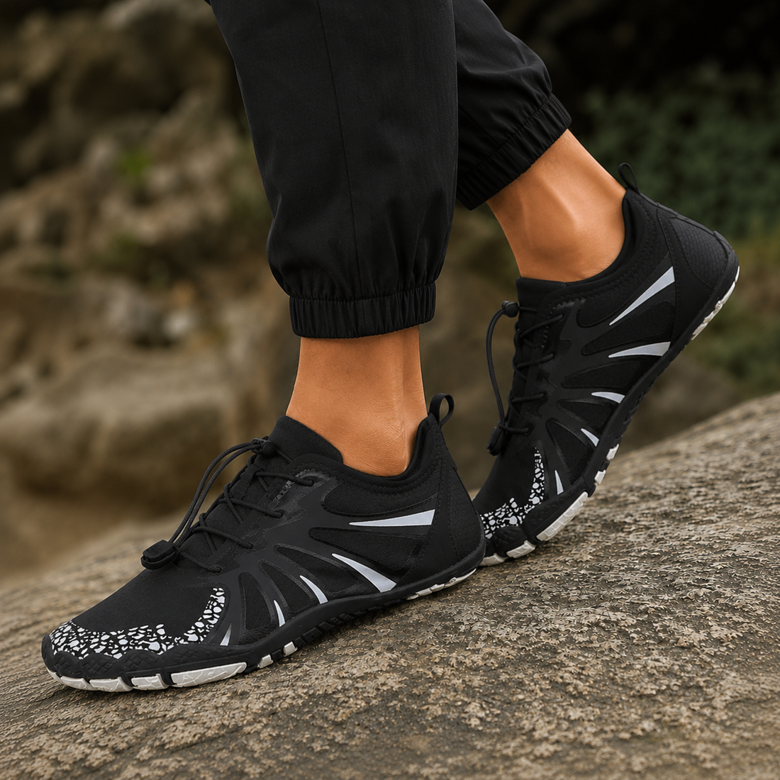 Capri Barefoot Water Shoes - Black