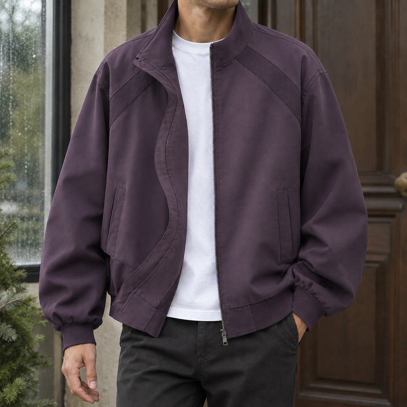 Magnus Flight Jacket - Purple