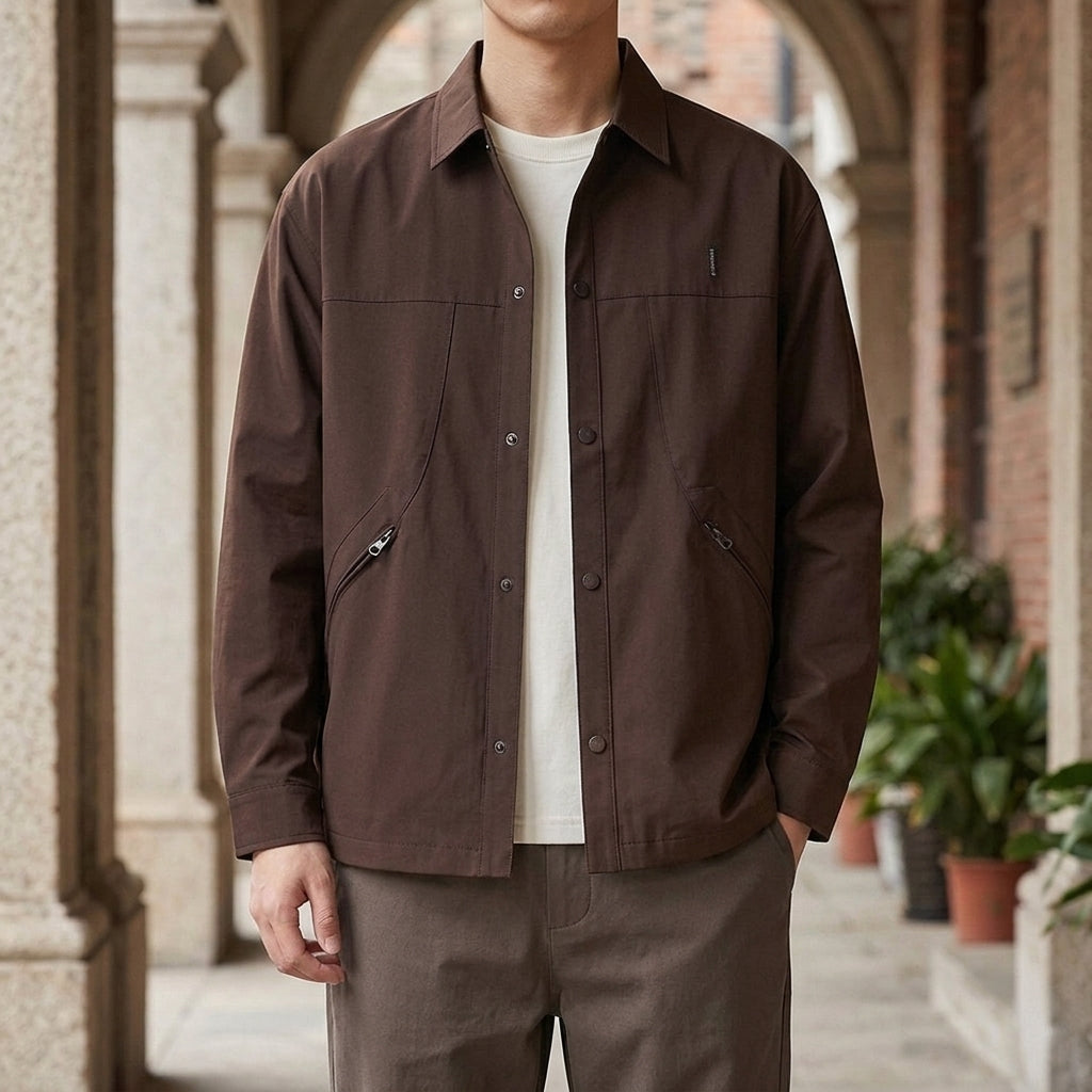 Wilder Utility Jacket - Brown