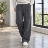 Romano Wide Leg Pants - Gray