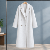 Odette-Eve Cashmere Coat - White