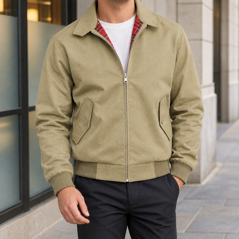 Wilder Harrington Jacket - Khaki