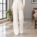 Joy Wide Leg Pants - White