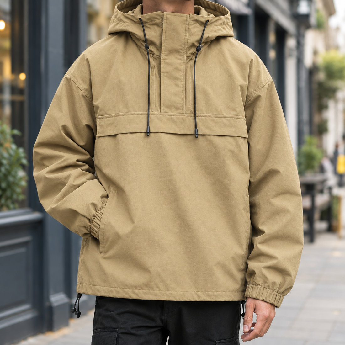 Romano Pullover Hoodie - Brown