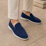 Vercelli Slip-On Loafers - Dark Blue