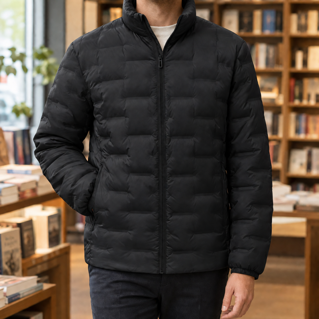 Anselm Cashmere Jacket - Black