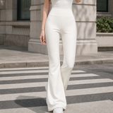 Ancelin-June Flared Pants - White