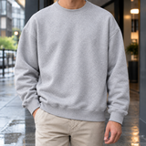 Nico Relaxed Sweatshirt - Light Gray