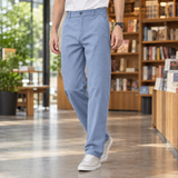 Adam Straight Leg Pants - Blue