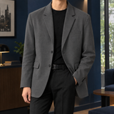 Bartholomew Relaxed Blazer - Dark Gray