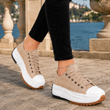 Biagini Platform Sneakers - Beige