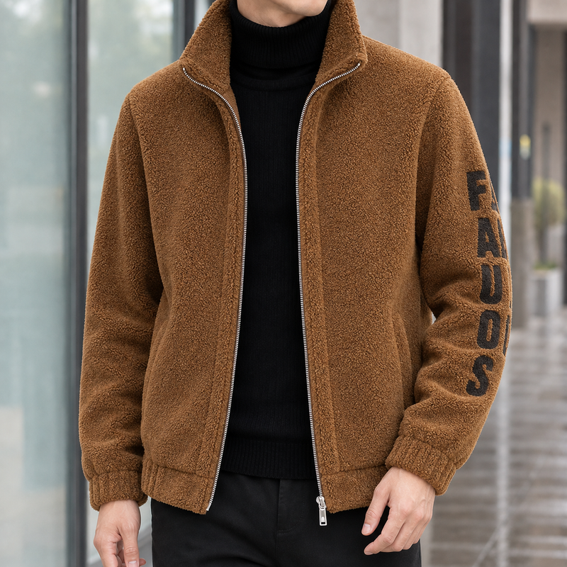 Blake Cashmere Jacket - Brown
