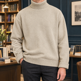 Dorian Turtleneck Sweater - Camel
