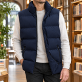 Herbert Puffer Vest - Blue