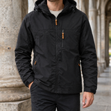 Carter Hooded Jacket - Black