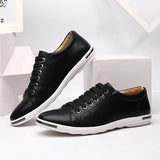 Verona Lace-Up Sneakers - Black