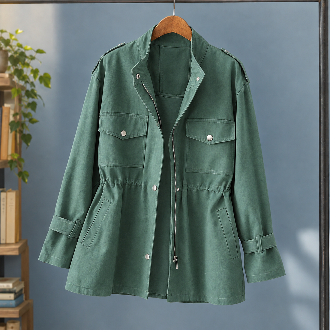 Soledad-Kate Utility Jacket - Green