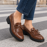 Gonzaga Patent Loafers - Brown