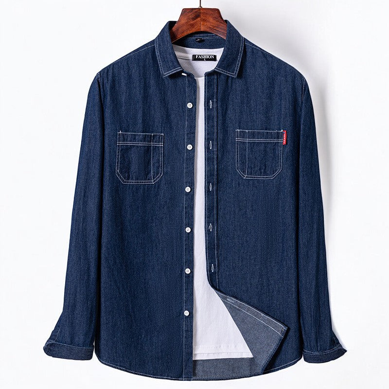 Holmfirth Denim Shirt - Navy