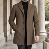 Blake Tailored Coat - Camel Cafe