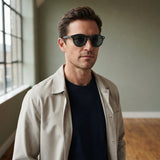Austin Round Sunglasses - Black