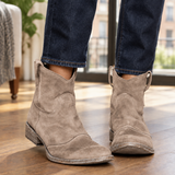 Baldini Suede Boots - Light Brown