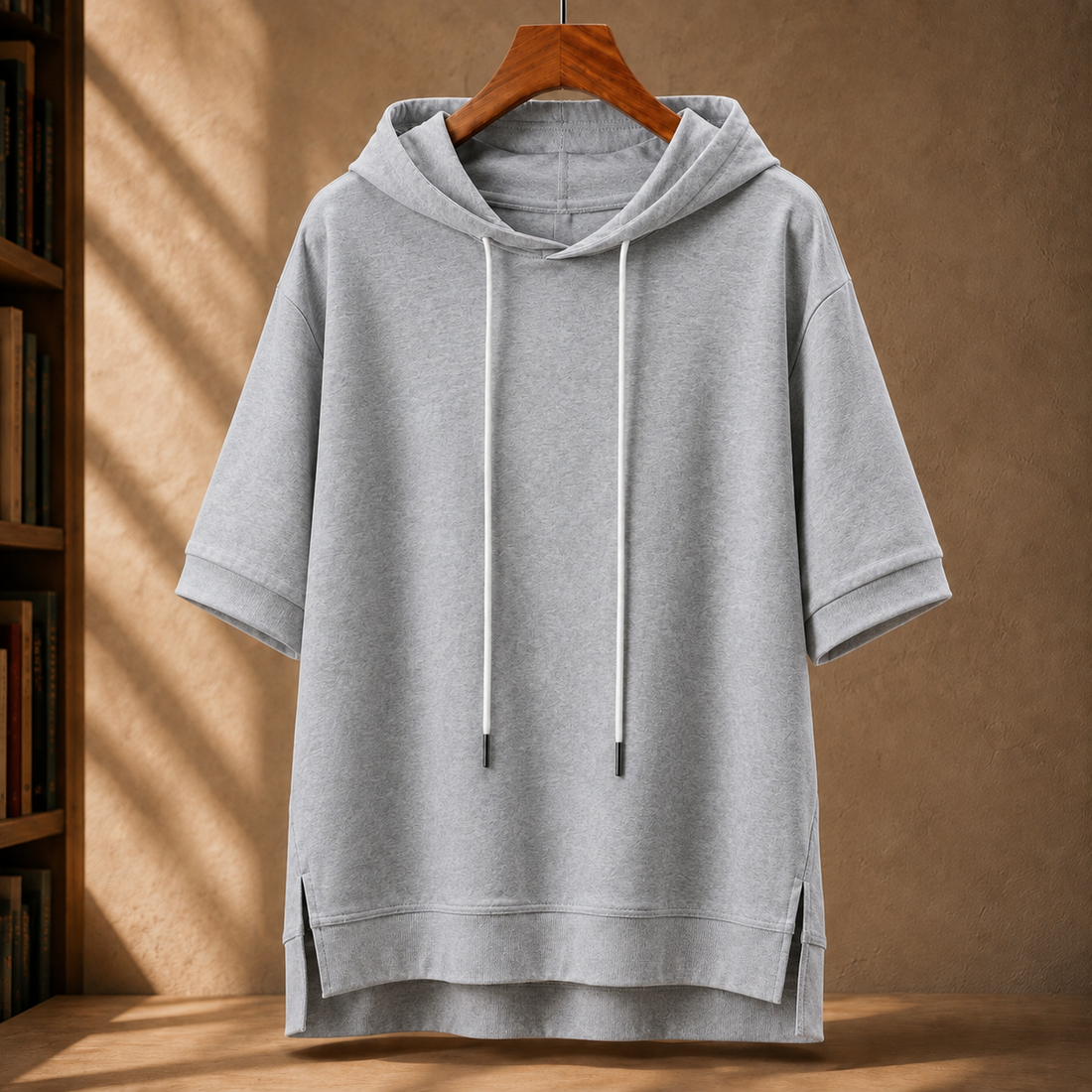 Spencer Cotton Hoodie - Gray