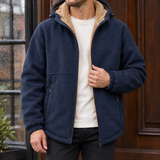 Carter Hooded Jacket - Dark Blue