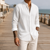Carter Textured Shirt - White